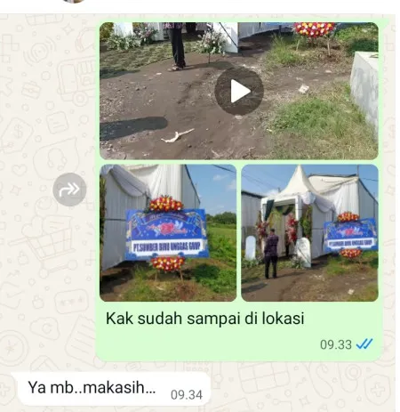 Pengiriman Karangan Bunga Gandaria Utara