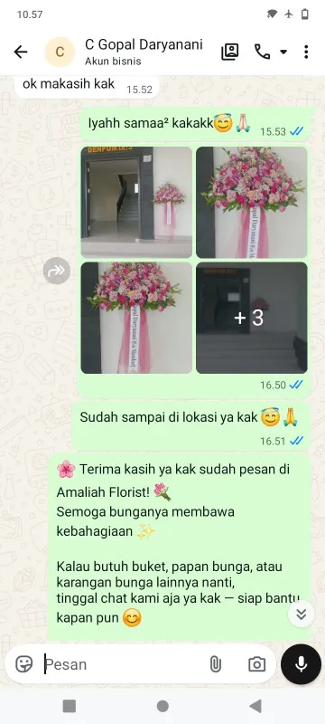 Pengiriman Karangan Bunga Gandaria Utara