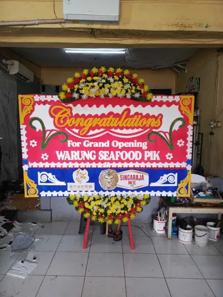 Papan Bunga Ucapan Selamat Gandaria Utara